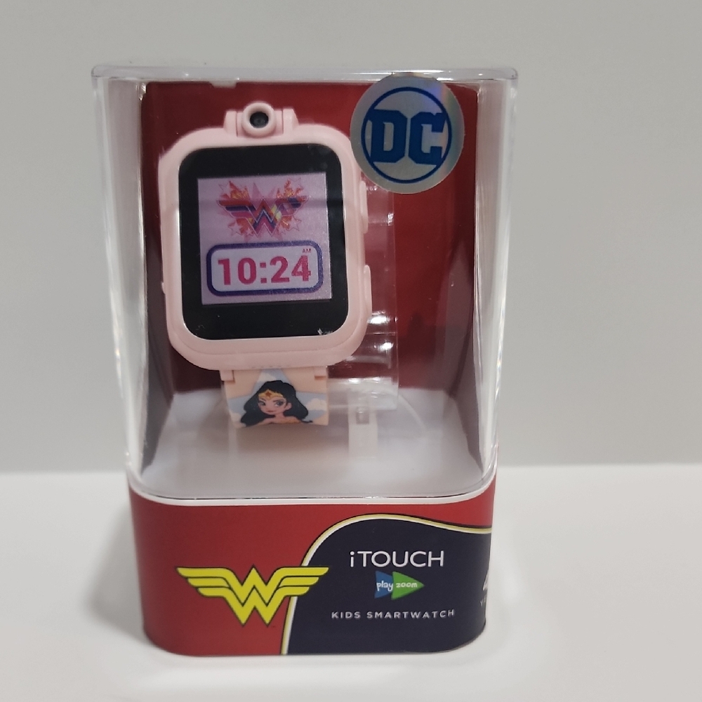 DC Wonder Woman Pink Kids Smartwatch